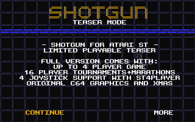 Shotgun atari screenshot