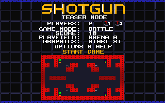 Shotgun atari screenshot