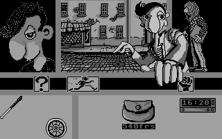 Sidewalk atari screenshot