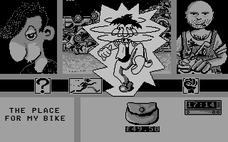 Sidewalk atari screenshot