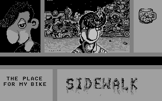 Sidewalk atari screenshot