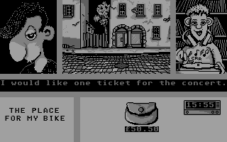 Sidewalk atari screenshot