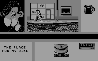 Sidewalk atari screenshot