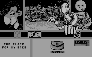 Sidewalk atari screenshot
