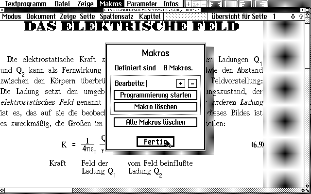 Signum atari screenshot
