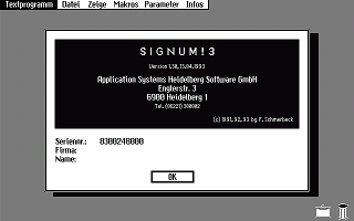 Signum — screenshot 1