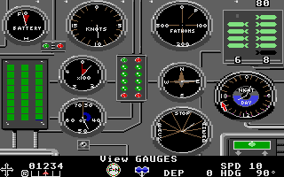 Silent Service atari screenshot