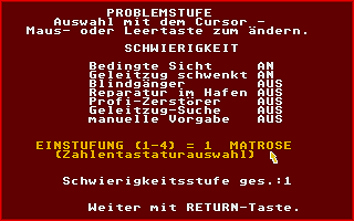 Silent Service atari screenshot