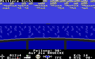 Silent Service atari screenshot