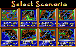 Sim City atari screenshot