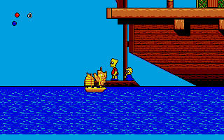 Simpsons - Bart vs the World (The) atari screenshot