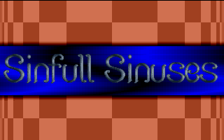 Sinfull Sinuses atari screenshot