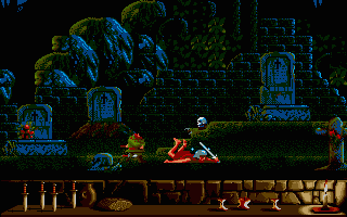 Sir Fred atari screenshot