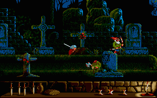Sir Fred atari screenshot
