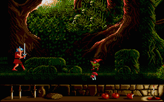 Sir Fred atari screenshot
