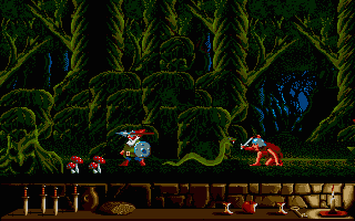 Sir Fred atari screenshot