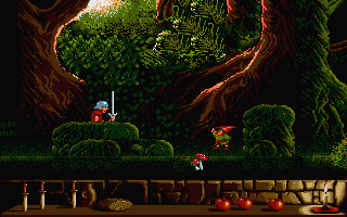 Sir Fred atari screenshot