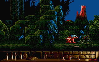 Sir Fred atari screenshot