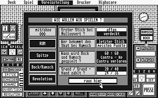 Skat 2000 atari screenshot