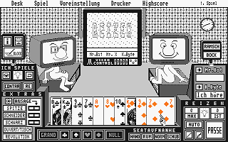 Skat 2000 atari screenshot