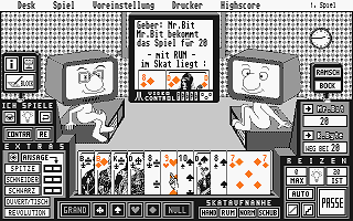 Skat 2000 atari screenshot