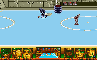 Skateball atari screenshot