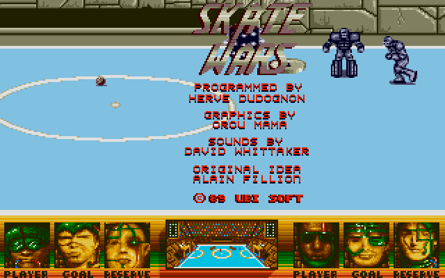 Skatewars atari screenshot