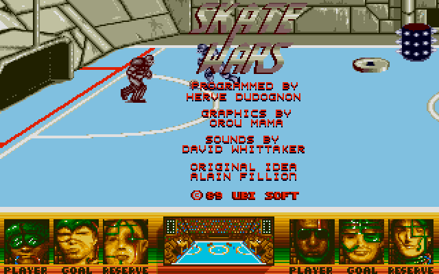 Skatewars atari screenshot