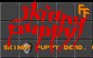 Skinny Puppy Demo atari screenshot