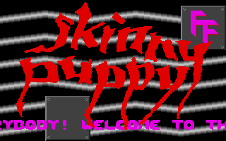 Skinny Puppy Demo atari screenshot