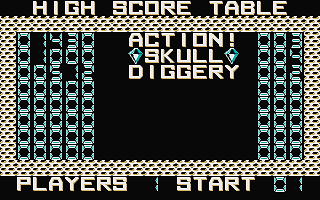 Skull-Diggery atari screenshot