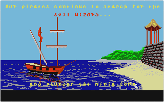Skull & Crossbones atari screenshot
