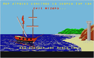 Skull & Crossbones atari screenshot
