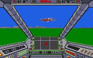 Skyfox atari screenshot