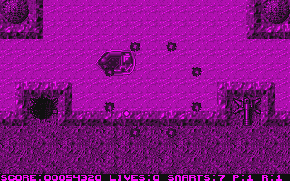Skyhigh Stuntman atari screenshot
