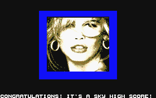 Skyhigh Stuntman atari screenshot
