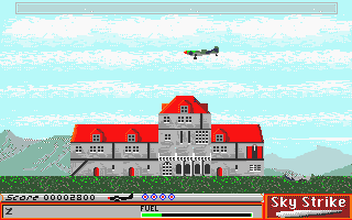 Skystrike Plus atari screenshot