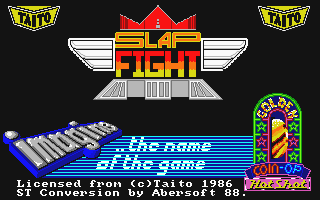 Slap Fight atari screenshot