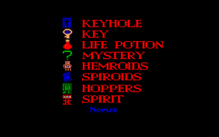Sleuth atari screenshot