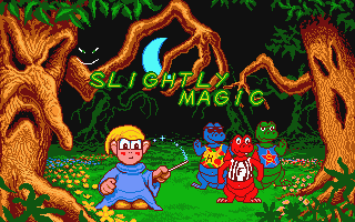 Slightly Magic atari screenshot