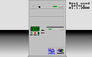 Small and Snowy Christmas Demo (A) atari screenshot
