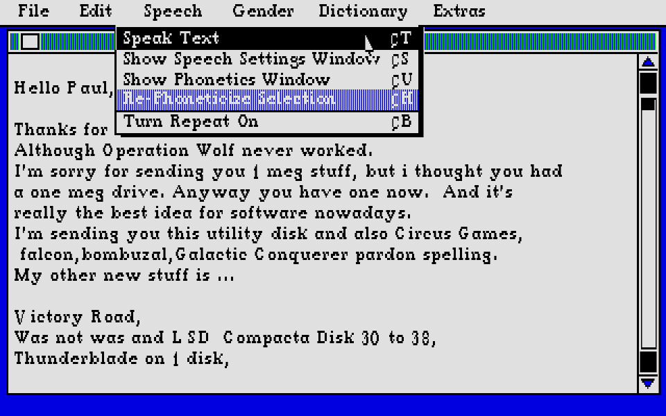 Smoothtalker atari screenshot