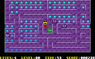 Snacman atari screenshot