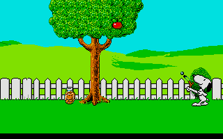 Snoopy and Peanuts atari screenshot