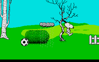 Snoopy and Peanuts atari screenshot