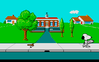 Snoopy and Peanuts atari screenshot