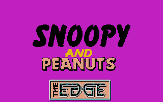 Snoopy and Peanuts atari screenshot
