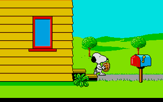 Snoopy and Peanuts atari screenshot