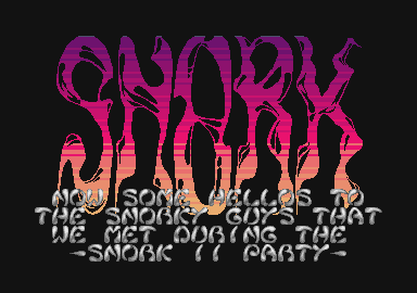 Snork atari screenshot