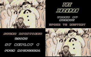 Snowman (The) atari screenshot